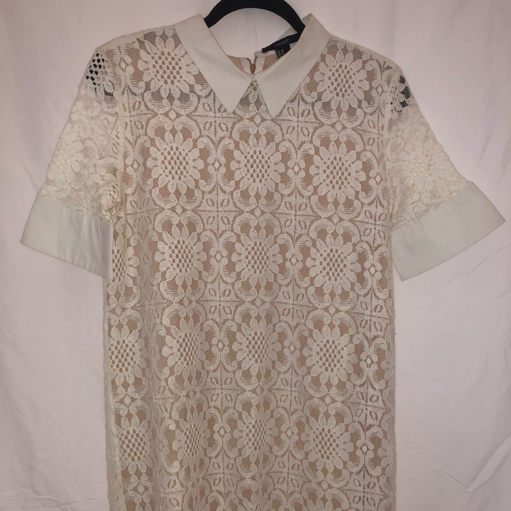 Forever 21 Collard Lace Dress